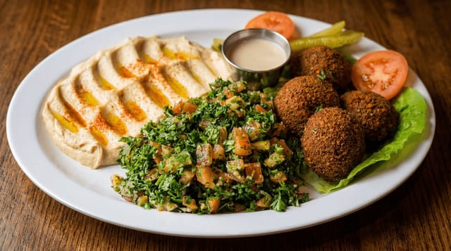 Falafel Platter.