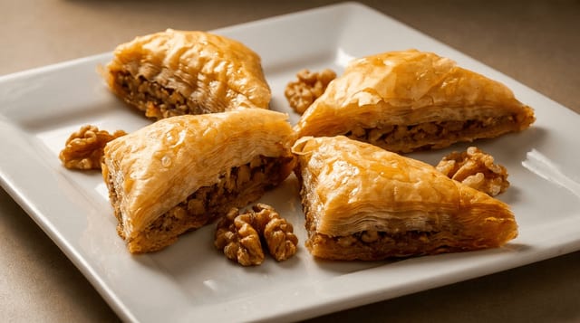 Walnut Baklava.