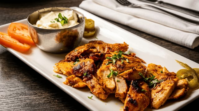 Chicken Shawarma Family Meal.