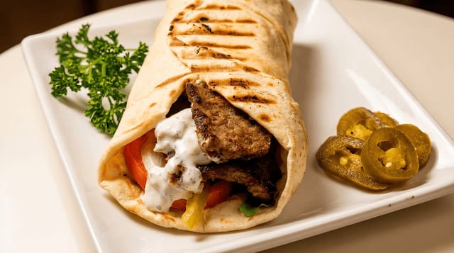 Gyro Sandwich.