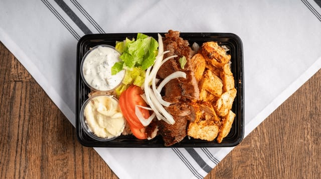 Gyro & Chicken Special Plate.