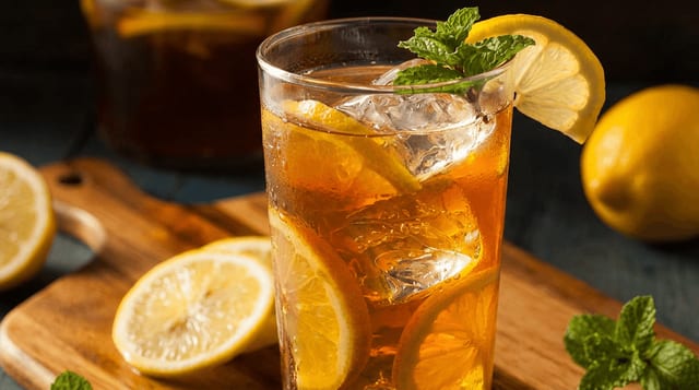 Unsweetened Iced Tea.