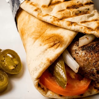 Lamb Kabob Wrap
